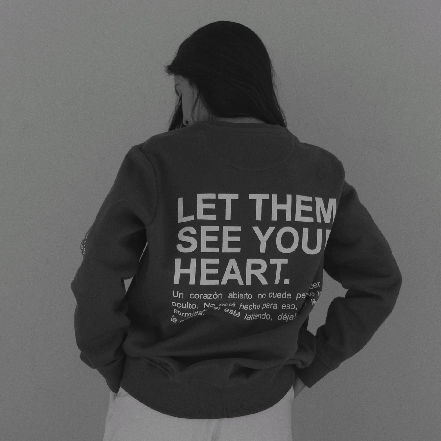 OPEN HEART Organic Sweatshirt